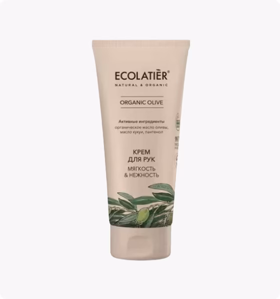 Ecolatier Green, Organic Olive, Крем для рук "Мягкость&Нежность", 100мл