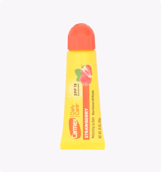 Carmex, Бальзам для губ Daily Care, клубника, SPF 15, 10 г (0,35 унции)