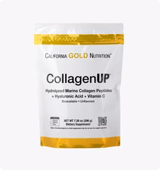 California Gold Nutrition, CollagenUP, морской коллаген, гиалуроновая кислота и витамин C 206 г