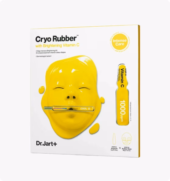 Dr.Jart+ Cryo Rubber, Маска для лица, альгинатна с витамином С, 4 г + 40 г