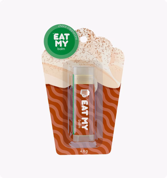 Eat My, Бальзам для губ "Шоколадный капучино", 4,8 г