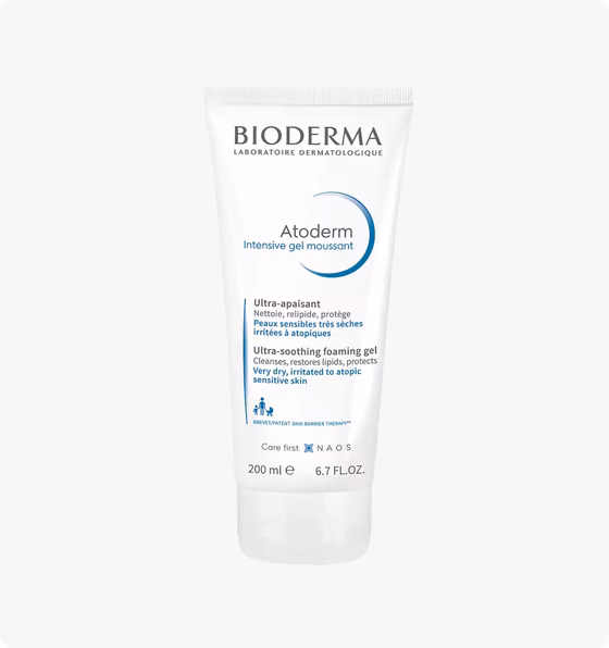 BIODERMA, Atoderm Intensive Gel Moussant, Гель Интенсив успокаивающий, 200 мл
