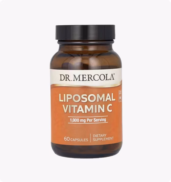 Dr. Mercola, Липосомальный витамин С, 1000 мг, 60 капсул