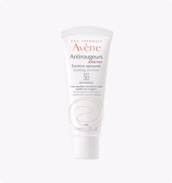 Avene, Antirougeurs, Успокаивающая дневная эмульсия для лица, нормальной кожи склонной к покраснения