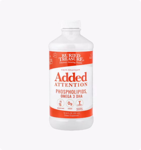 Buried Treasure, Added Attention, Для усиления концентрации внимания, 496 мл