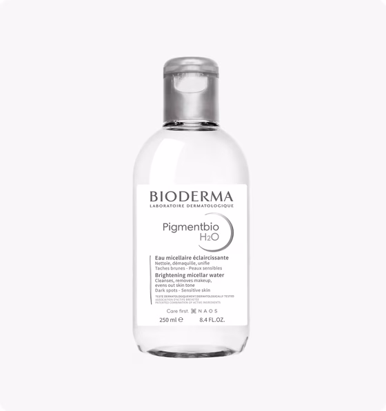 BIODERMA, Pigmentbio H2O, Мицелярная вода осветляющая, 250 мл