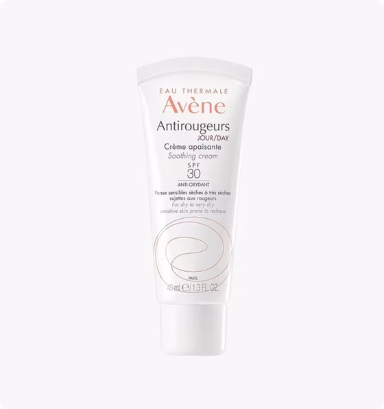 Avene, Antirougeurs, Увлажняющий крем для сухой кожи склонной к покраснениям SPF 30, 40мл