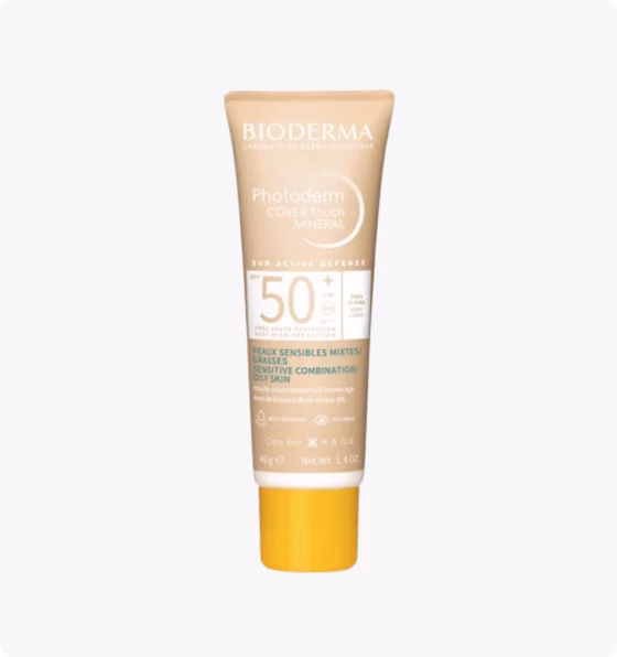 BIODERMA, Photoderm Cover Touch, тональный крем с высокой степенью покрытия SPF 50+, 40 г