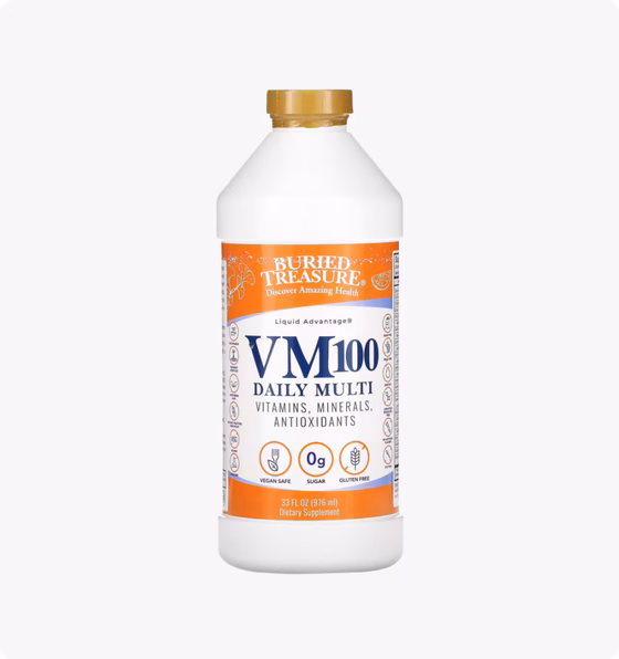 Buried Treasure, VM100, Жидкие нутриенты, Вкус апельсина, 976 мл