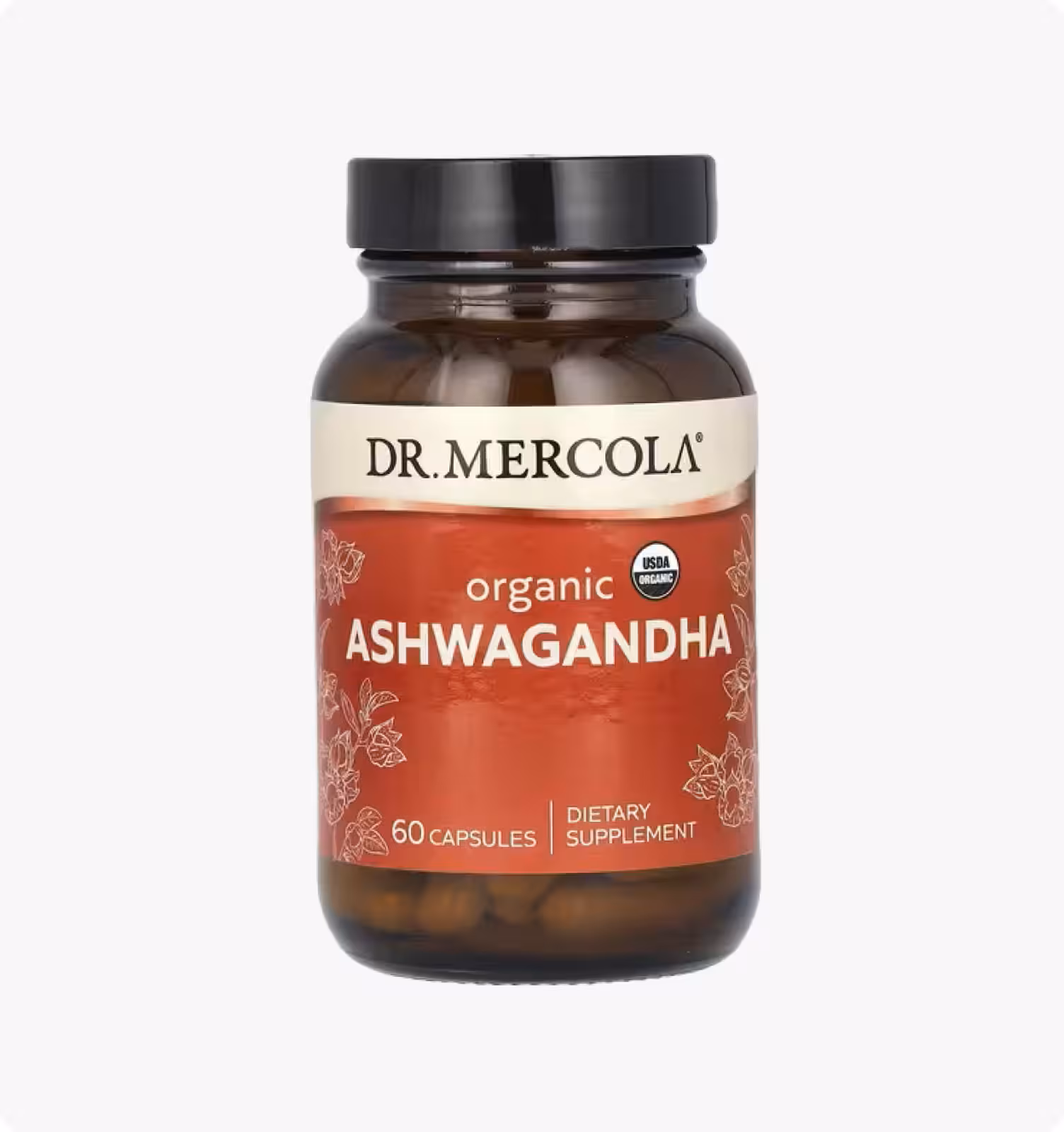 Dr. Mercola, Ашваганда, 60 капсул