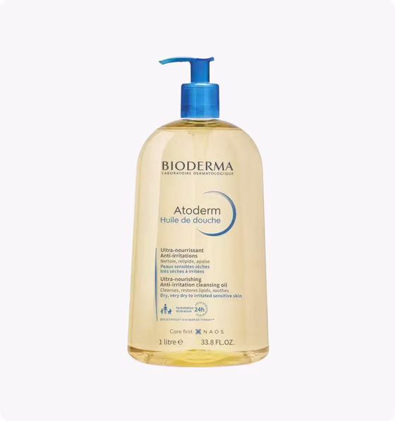 BIODERMA, Atoderm Huile de Douche, Масло для душа, 1 л