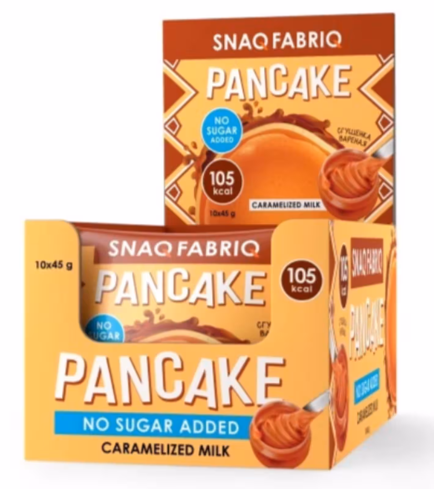 SNAQ FABRIQ, Панкейк "Сгущёнка вареная", 45г
