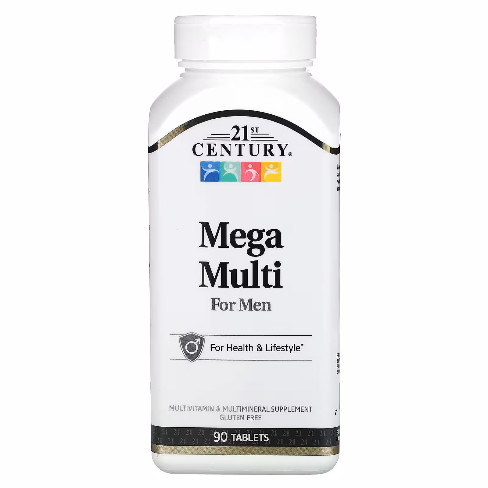 21st Century, Mega Multi for Men, Multivitamin & Multimineral, 90 Tablets