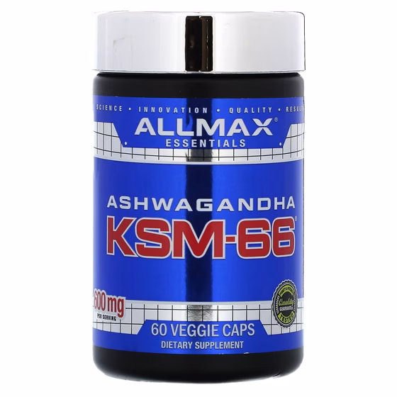 ALLMAX, KSM-66 Ashwagandha, 60 капсул