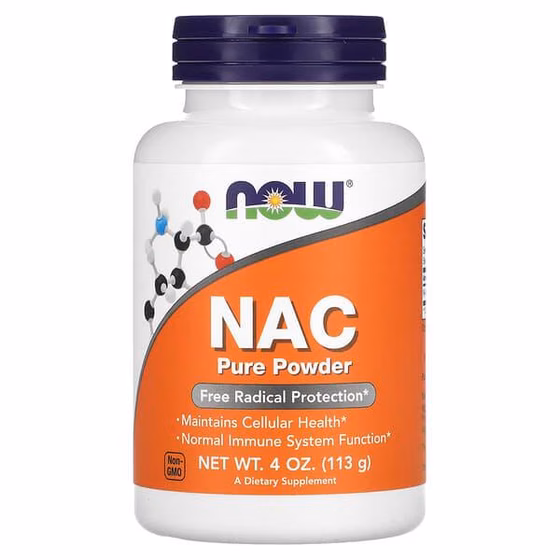 NOW Foods, NAC Pure Powder, 4 oz (113 g)