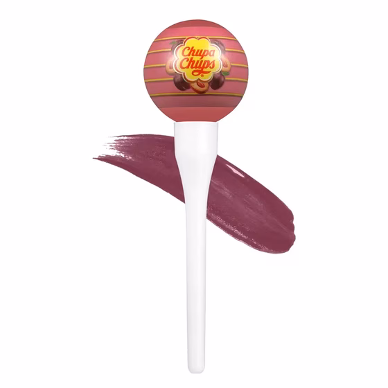 Chupa Chups, Жидкая помада-тинт со стойким пигментом: слива, 7 г