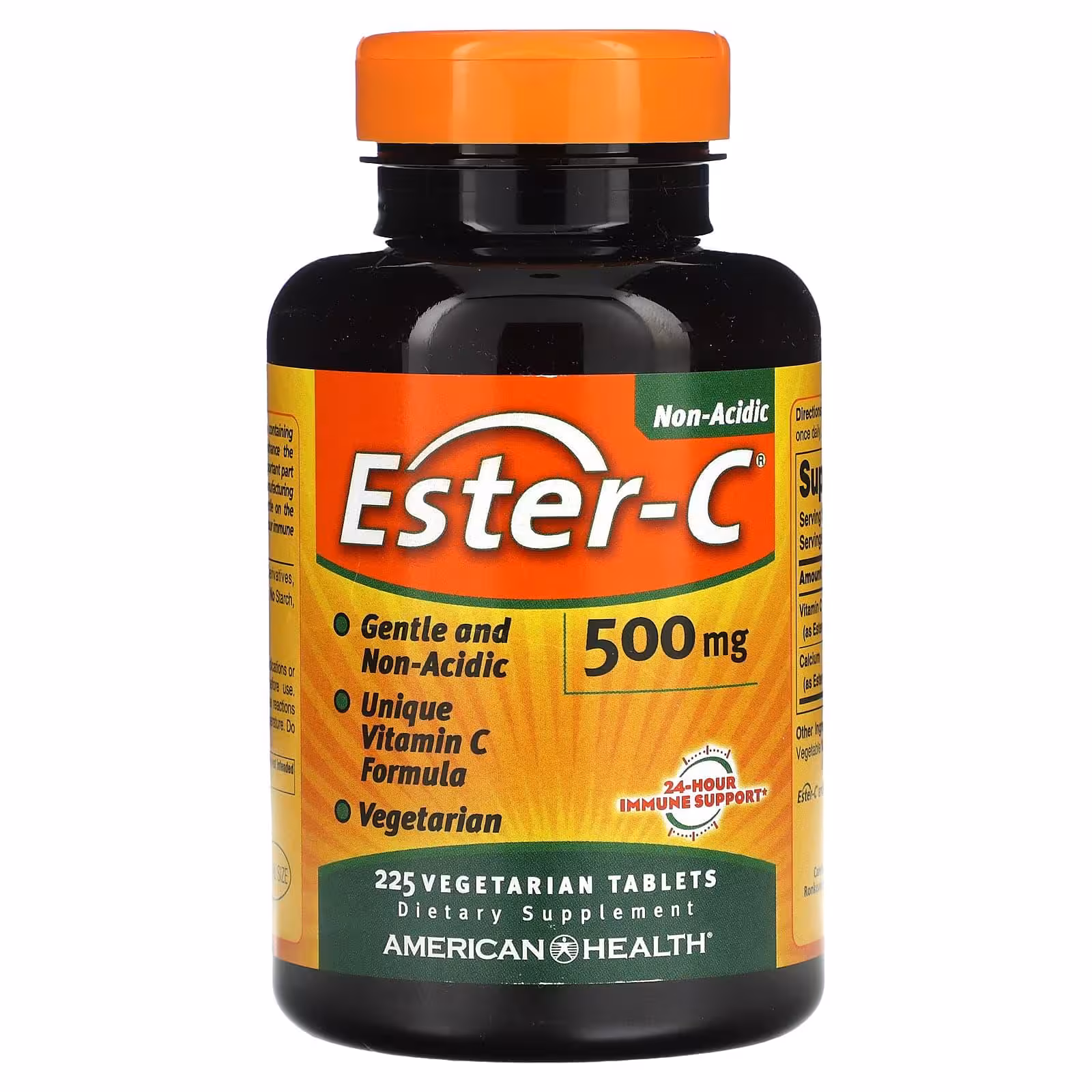 American Health, Ester-C, 500 мг, 225 вегетарианских таблеток