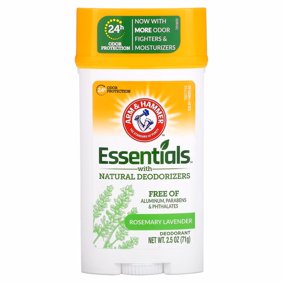 Arm & Hammer, Essentials, Дезодорант, Свежий розмарин и лаванда, 71г