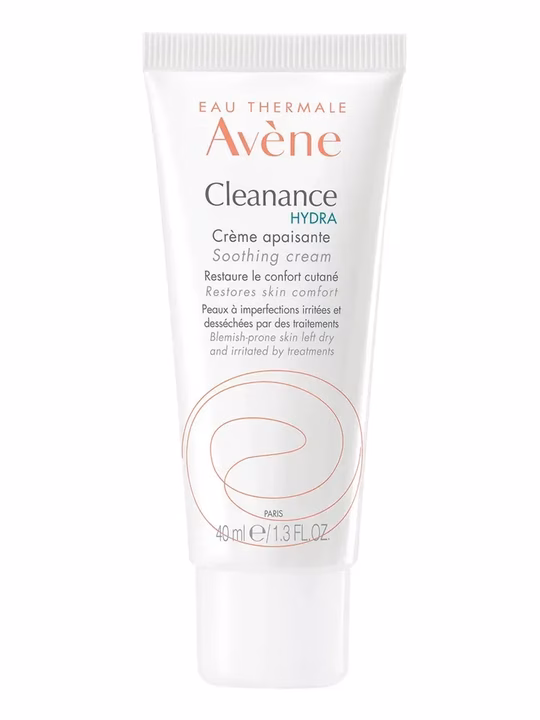Avene, Cleanance HYDRA, Успокаивающий и восстанавливающий крем, 40 мл