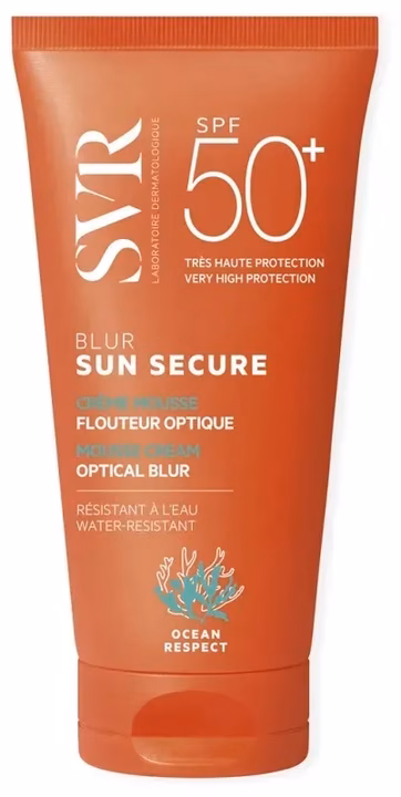 SVR, Sun Secure, SPF50, Крем-мусс с эффектом «фотошопа»,50 мл
