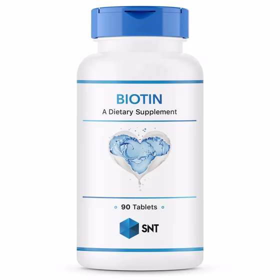 SNT, Biotin 10000 mcg, 90 таблеток