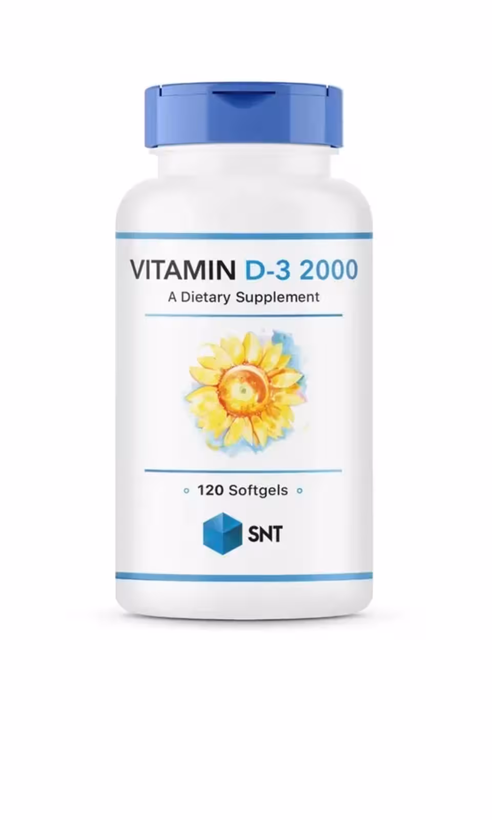 SNT, Vitamin D3 2000 IU, 120 капсул