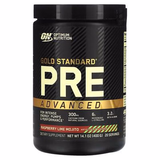 Optimum Nutrition, Gold Standard Pre Workout Advanced, 400g
