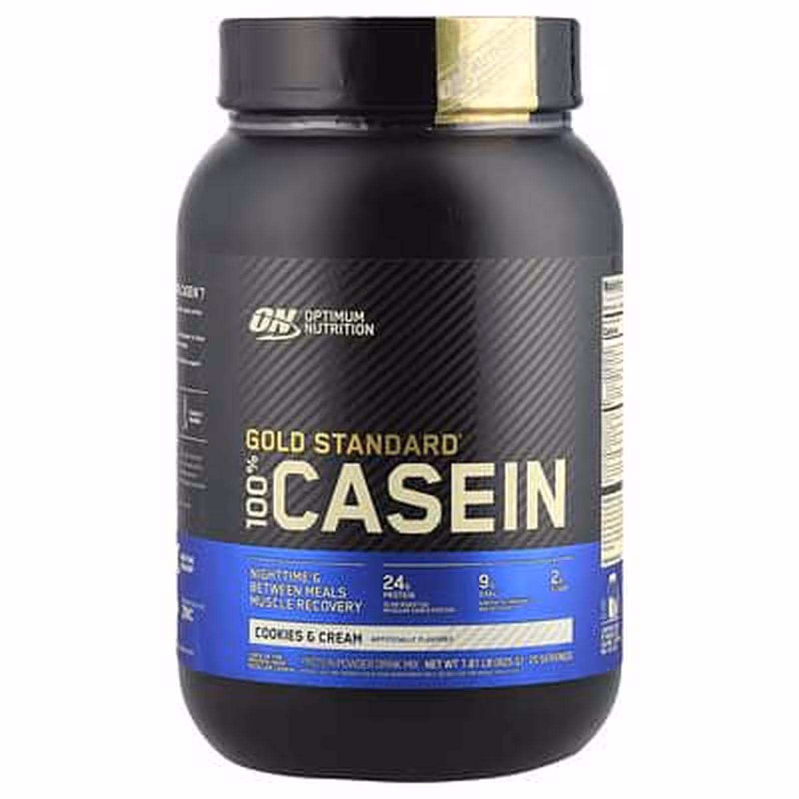 Optimum Nutrition, Gold Standard 100% Casein, Cookies & 1.81 lb, 825 g