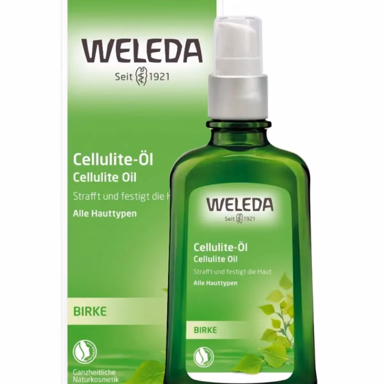Weleda, Антицеллюлитное березовое масло, 100 мл
