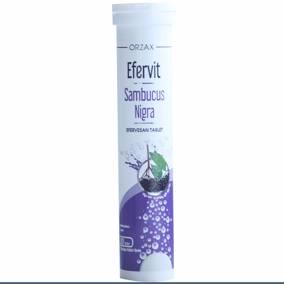 ORZAX, Efervit, Экстракт черной бузины, 20 таблеток