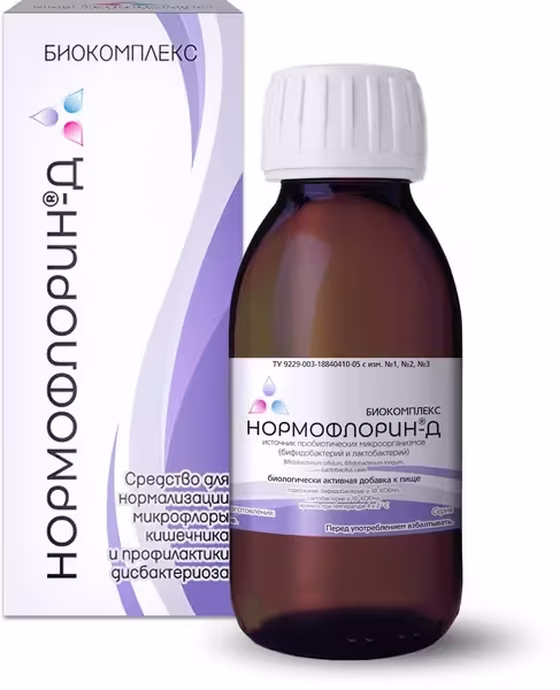СЦ 40% Биокомплекс, "Нормофлорин Д", 100мл