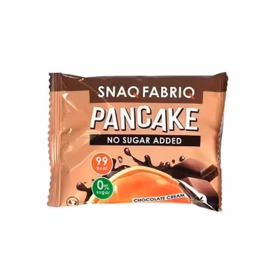 СЦ 20% SNAQ FABRIQ, Панкейк  неглазированный с начинкой "Нежный шоколад" 45г