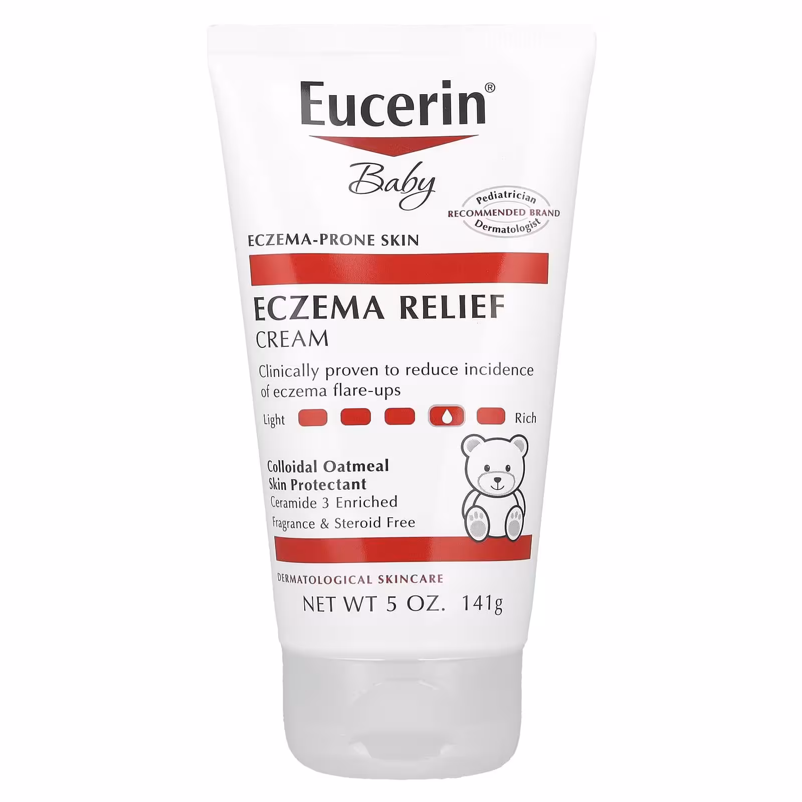 Eucerin, крем от экземы, для детей, 141 г (5 унций)