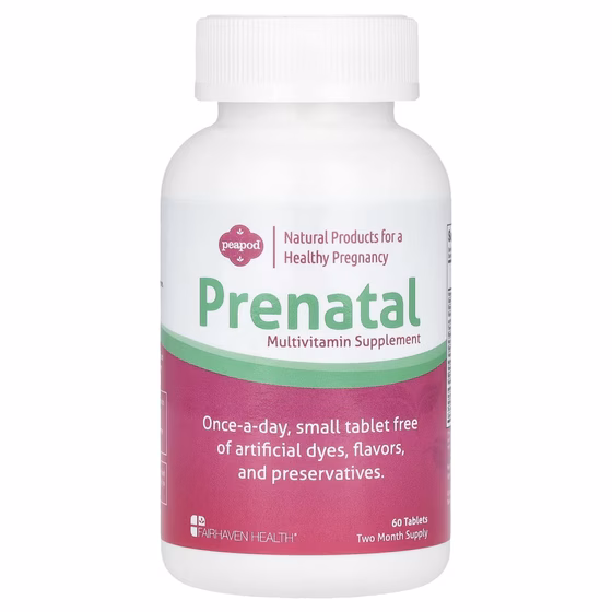 Fairhaven Health, Пренатальные витамины, 60 таблеток
