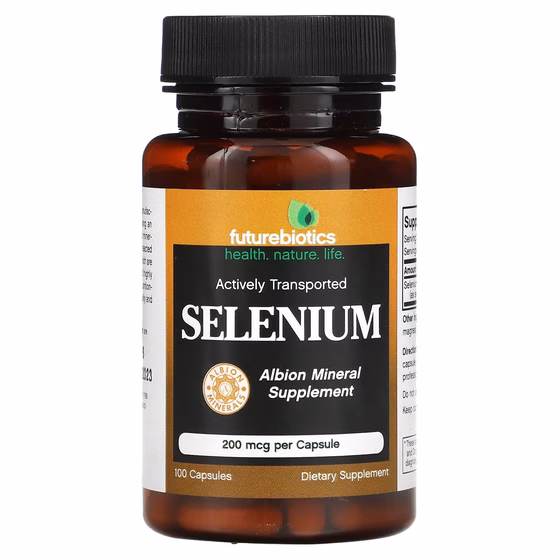 FutureBiotics, Селен, 200 мкг, 100 капсул
