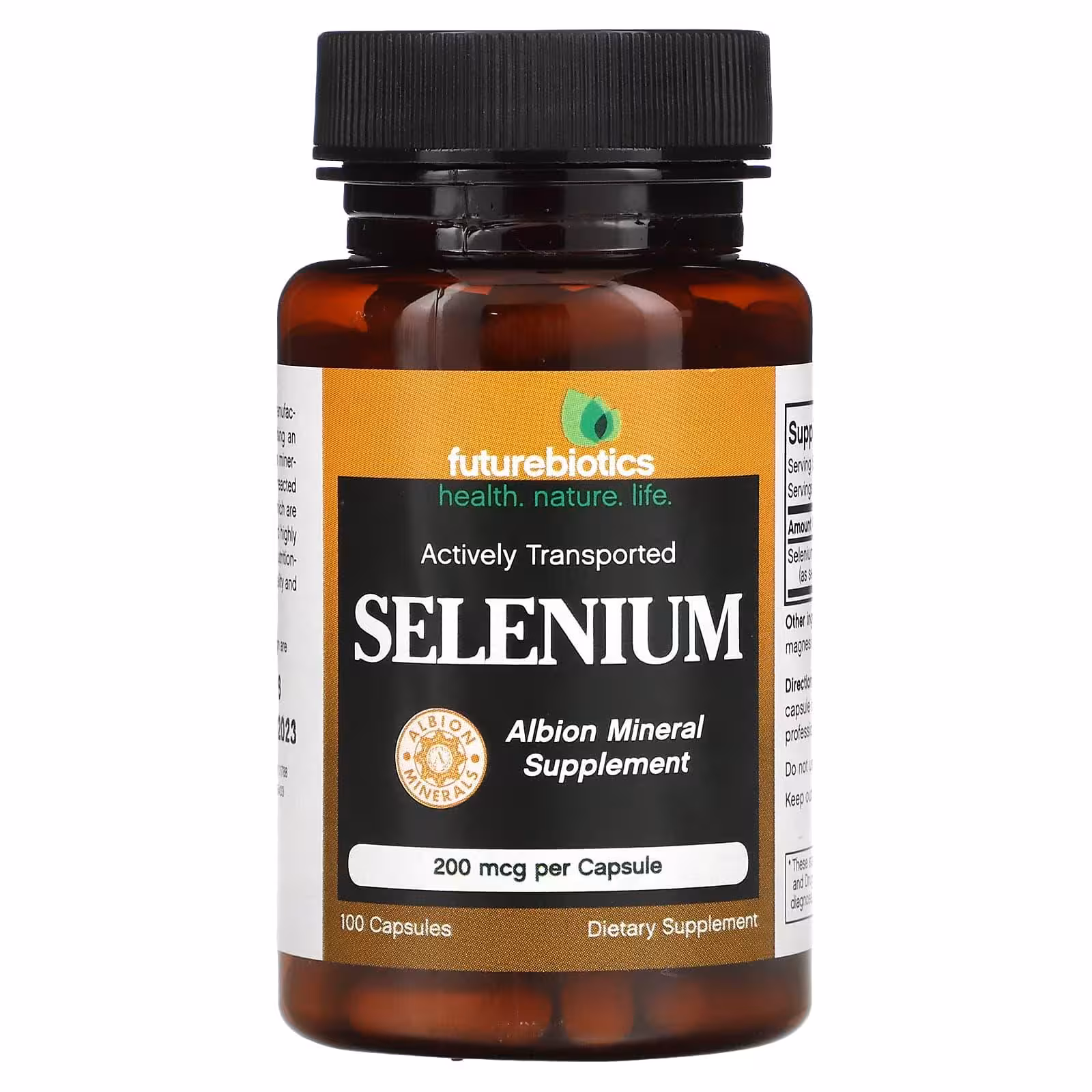 FutureBiotics, Селен, 200 мкг, 100 капсул