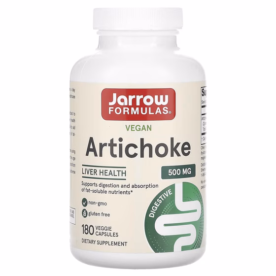 Jarrow Formulas, Артишок, 500 мг, 180 капсул