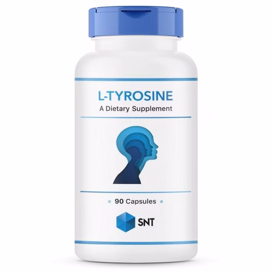 SNT, L-Tyrosine 500 mg, 90 capsules