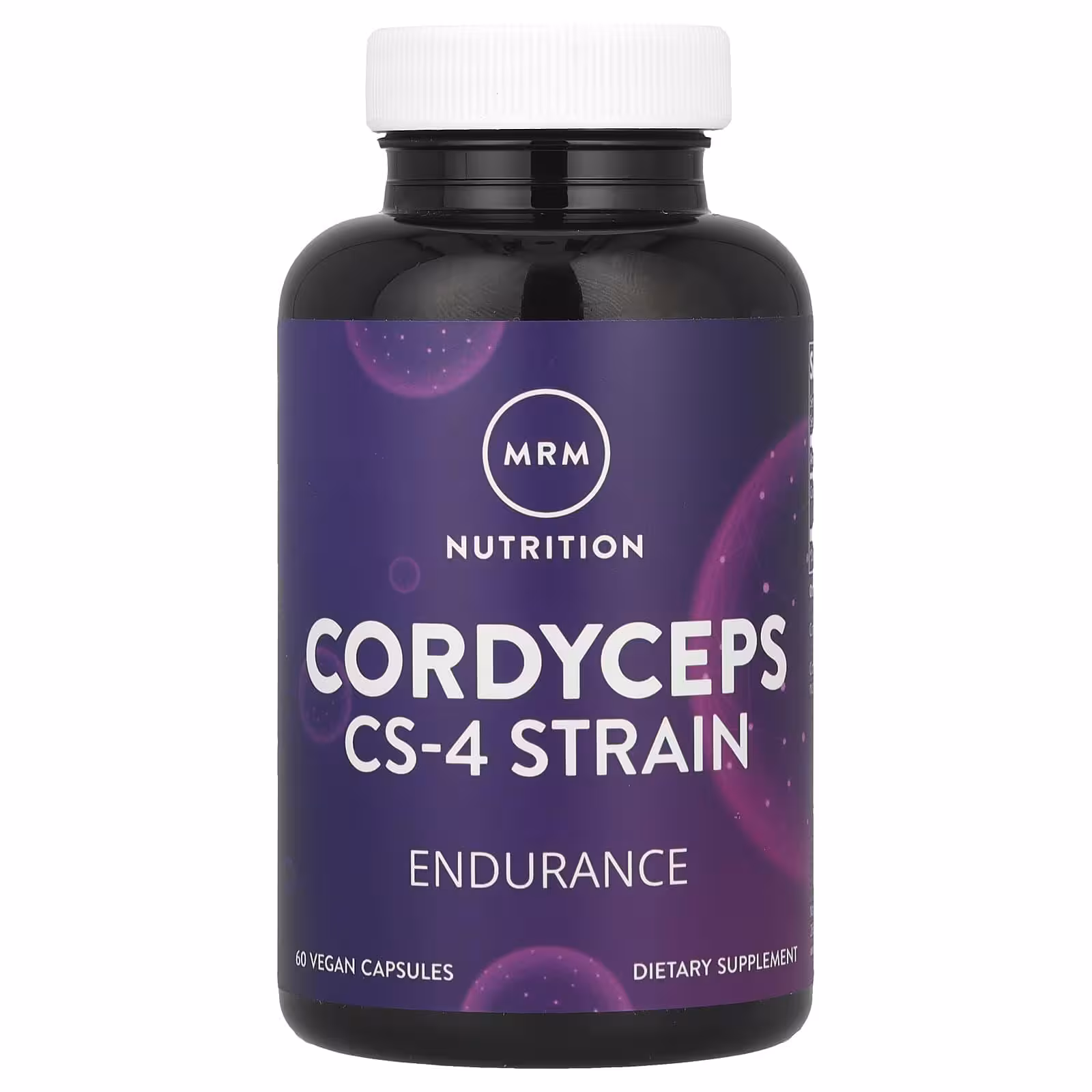 MRM, Nutrition, кордицепс, штамм CS-4, 60 веганских капсул
