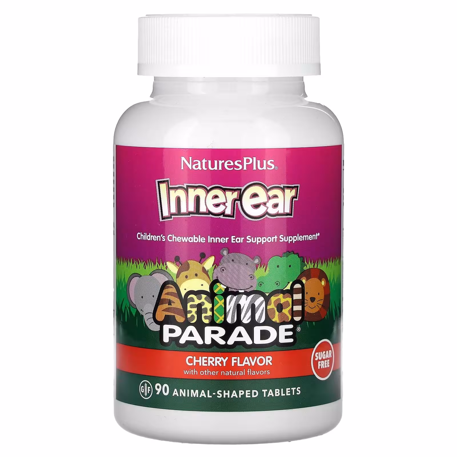 Nature's Plus, Source of Life, Animal Parade, детские жевательные таблетки для поддержания зд