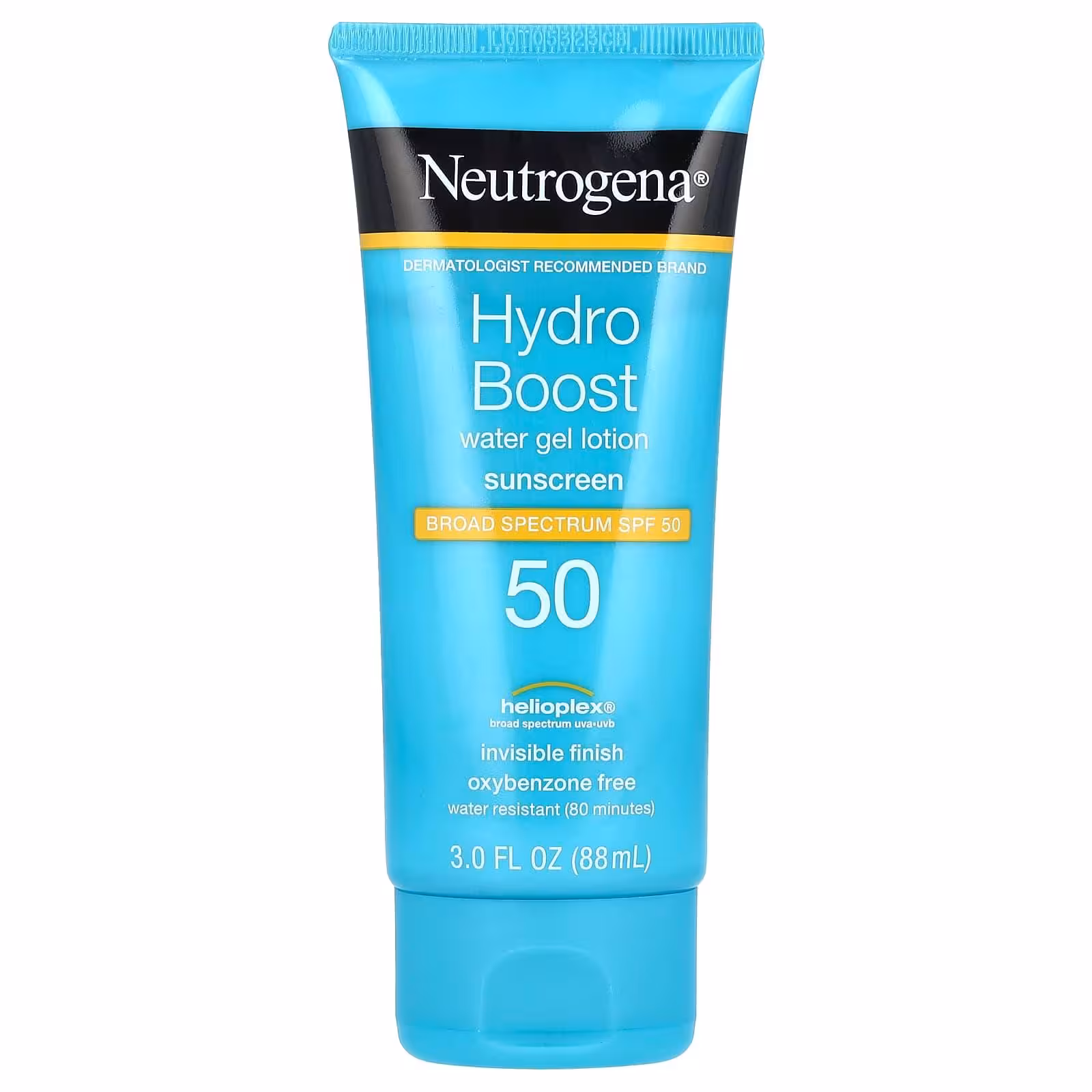Neutrogena, Hydro Boost, гель-лосьон на водной основе, SPF 50, 88 мл (3 жидк. унции)