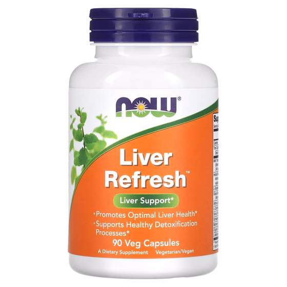 NOW Foods, Liver Refresh, 90 растительных капсул