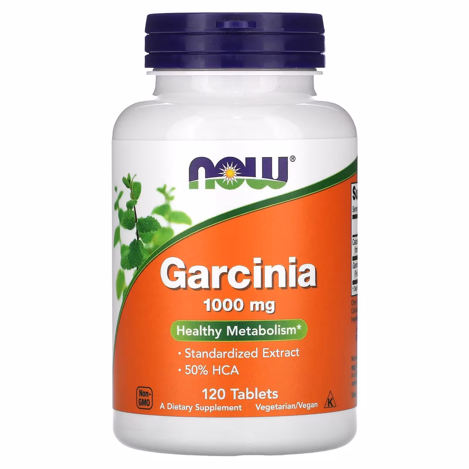 NOW Foods, гарциния, 1000 мг, 120 таблеток