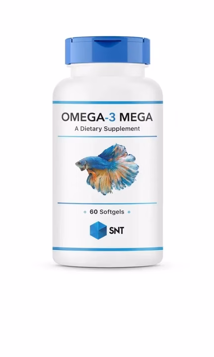 SNT, Omega-3 Mega, 60 softgels