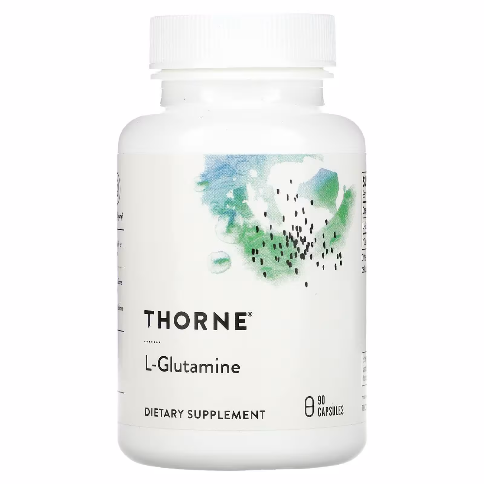 Thorne Research, L-глутамин, 90 капсул