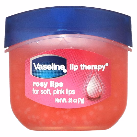 Vaseline, Lip Therapy, Бальзам для губ «Розовые губы», 7 г