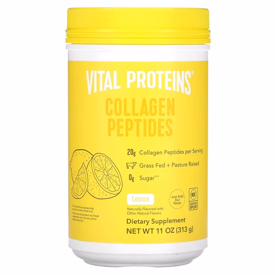 Vital Proteins, Коллагеновые пептиды, лимон, 313 г (11 унций)