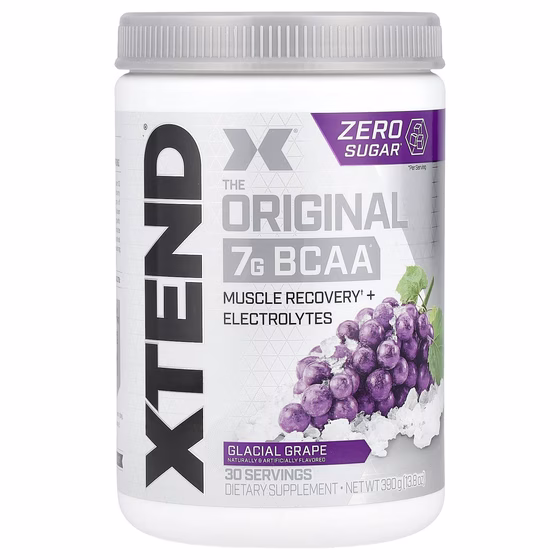 Xtend, The Original, 7 г аминокислот (BCAA), со вкусом винограда, 405 г