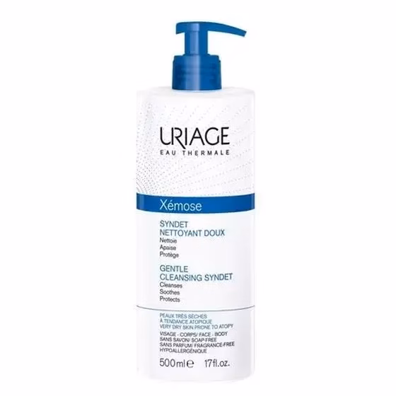 Uriage, Xemose, Мягкий очищающий гель, 500 мл