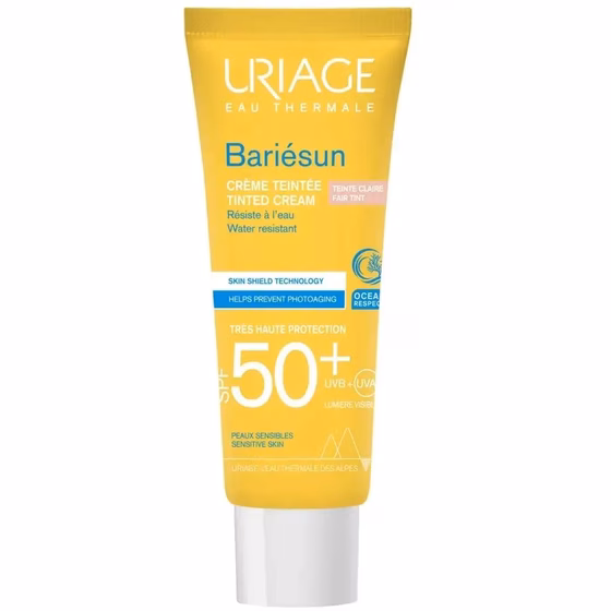 Uriage, Тональный крем SPF 50+ (светлый), 50 мл